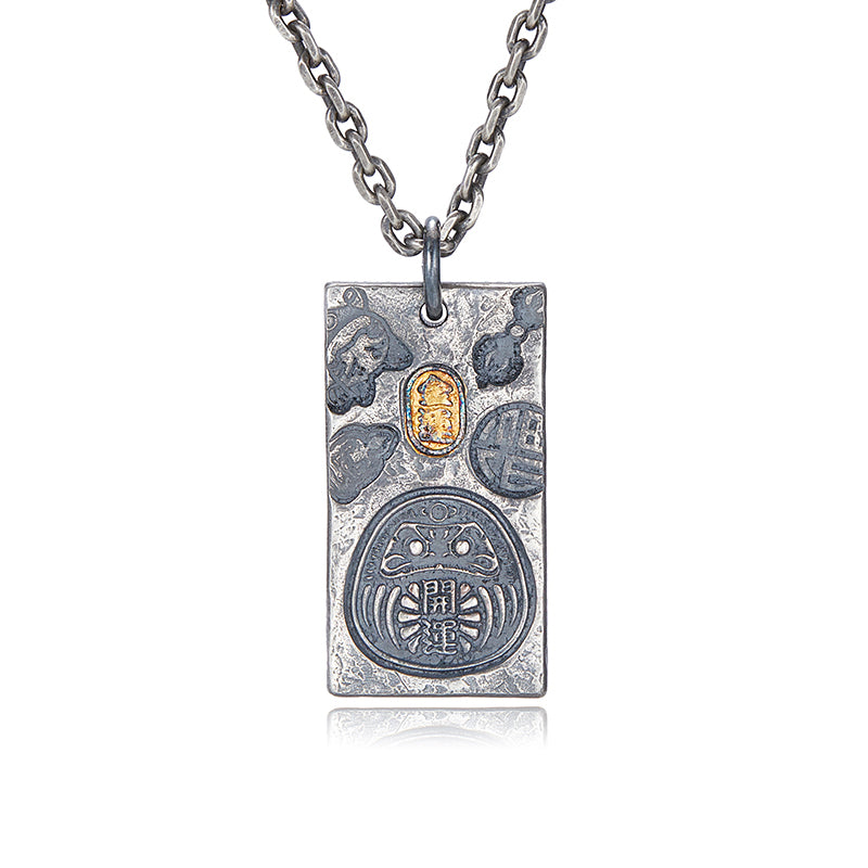 Fortune Daruma Necklace